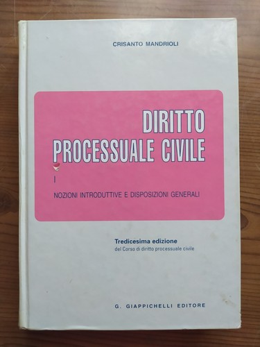 Diritto processuale civile vol - diritto,