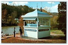 Cartolina più antica Steamboat Pilothouse Ohio River Museum Marietta OH, Tell City