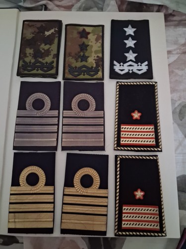 Lotto gradi militari - gradi, obsoleti