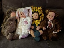 Lotto 4 pezzi. Peluche pupazzi