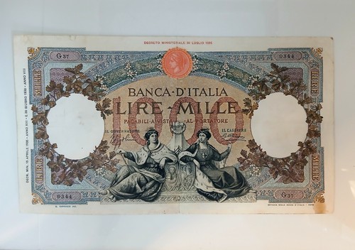 Banconota lire 1000 - lire,