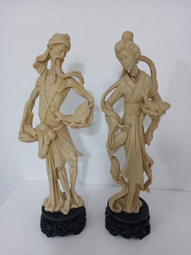 Coppia statue vintage - coppia,