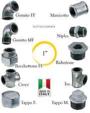 RACCORDERIA ZINCATA 1" RACCORDO ZINCATO RACCORDI IDRAULICI ZINCATI ACQUA/GAS
