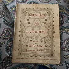 Libretto Opera La Bohème