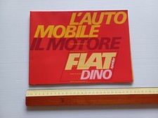 Fiat Dino 2.0 Spider 1968 depliant italiano originale