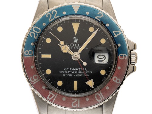 Rolex gmt master rosso - rosso, blu