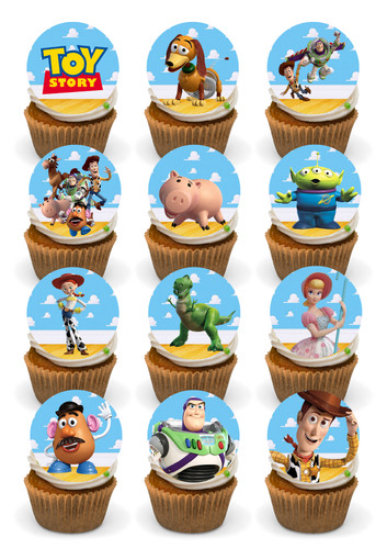 Toy story topper per - per, cupcake