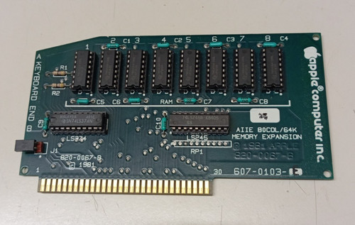 Apple iie 820 0067 - apple,