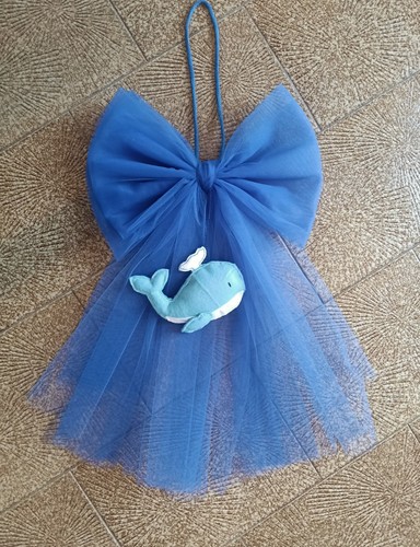 Fiocco nascita tulle con - nascita,