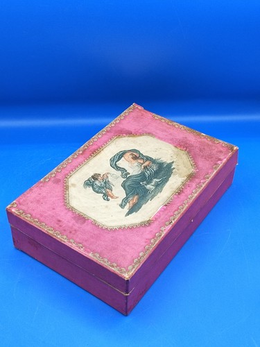 Antica scatola cofanetto box - antica,