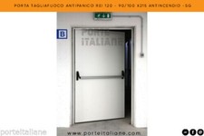 PORTA TAGLIAFUOC​O REI 120 ANTIPANICO ANTINCENDI varie misure 1 anta doppia anta