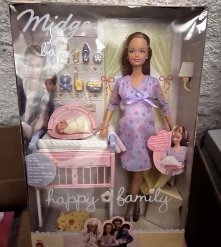 Barbie midge baby happy - barbie,