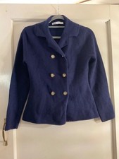 Giacca cardigan donna Zara blu