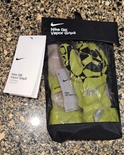 NUOVI guanti da portiere calcio Nike GK Vapor Grip 3 giallo fluo nero - taglia 7