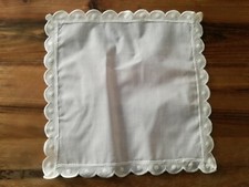 NUM 10 BOMBONIERE BATTESIMO MATRIMONIO wedding FAVORS STOFFA FAZZOLETTO 