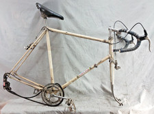 Set telaio bici da strada Olympic Sport Tour de France 1959 62 cm X-Large acciaio agganciato!