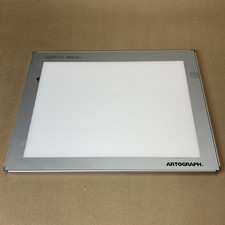 Artograph LightPad 930 LX Tracing Light Box 9x12 NO cavo alimentazione testato funziona