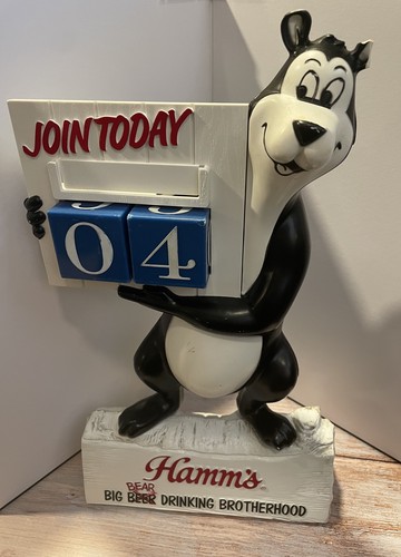 Insegna vintage hamm beer - hamm's,
