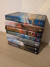 7 X Bernard Cornwell Sharpe's Hardback & Paperback Book Bundle Harper Collins
