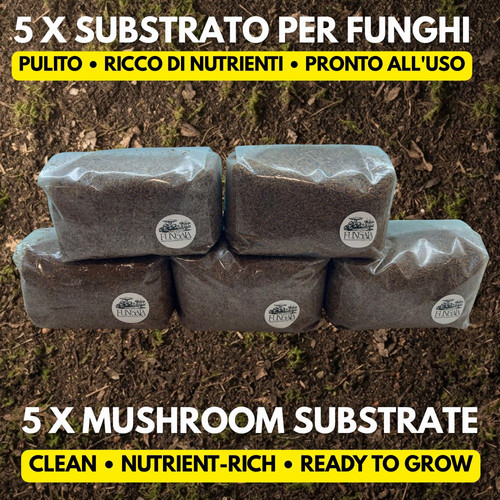 Substrato premium funghi - premium,