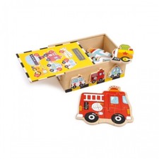 Scatola Puzzle - Veicoli