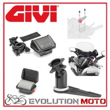 KIT SUPPORTO + PORTA TELEPASS MOTO GUZZI V7 III STONE 2017 > 2020 GIVI