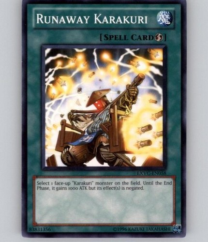 Runaway karakuri exvc en058 - runaway,