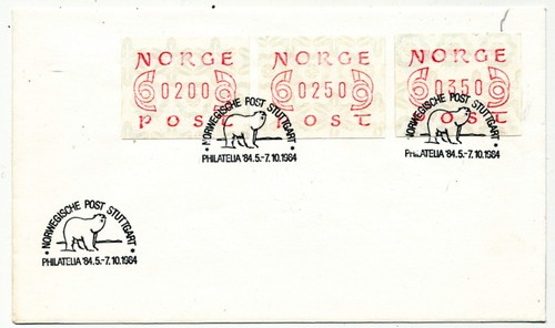 Norvegia 1984 timbro speciale
