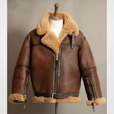 Giubbotto uomo B3 RAF pelle di