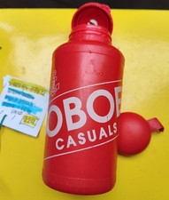 BOTTIGLIA ACQUA VINTAGE PLASTICA SOLIDA OBOE MARCA CASUAL ITALIA BORRACCIA BICI VINTAGE