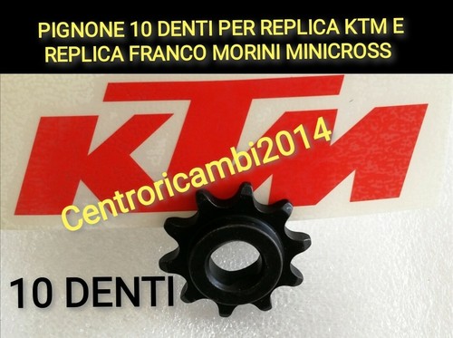 Pignone catena denti - catena, 10