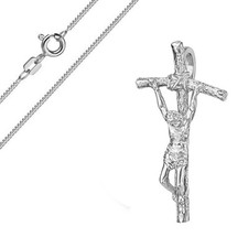 Ciondolo croce con sfere