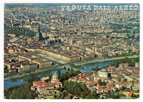 Torino veduta aerea mole - -,