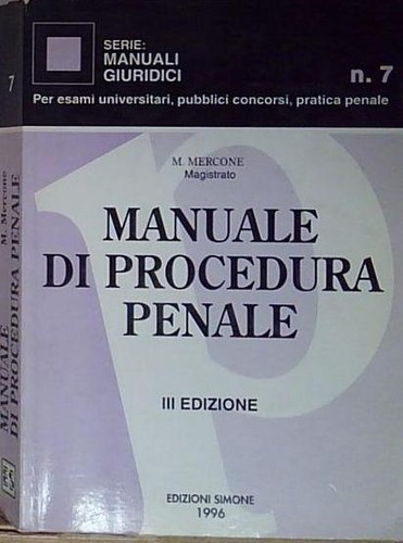 Mercone manuale procedura - mercone,