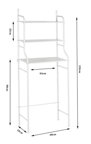 Scaffale sopra lavatrice