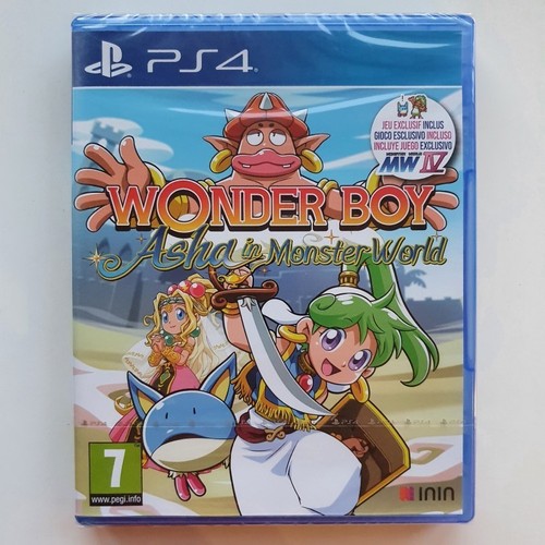 Wonder boy asha - asha, monster