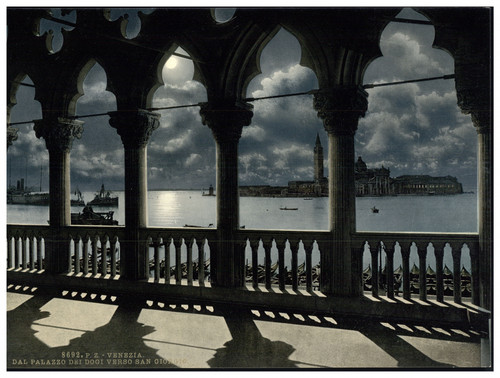 Venezia dal palazzo - venezia,,