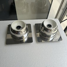 COPPIA APLIQUES 70s CROMO