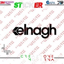 ADESIVO STICKER LOGO ELNAGH
