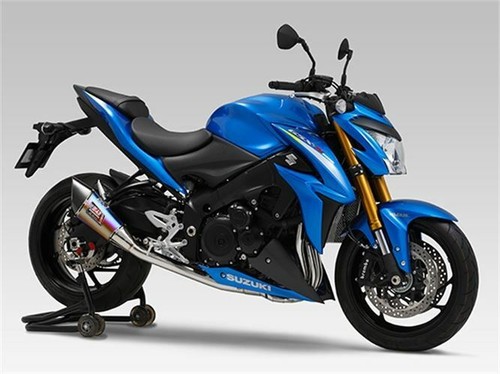 Yoshimura scarico titanio - scarico, blu