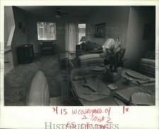 1986 Press Photo An interior
