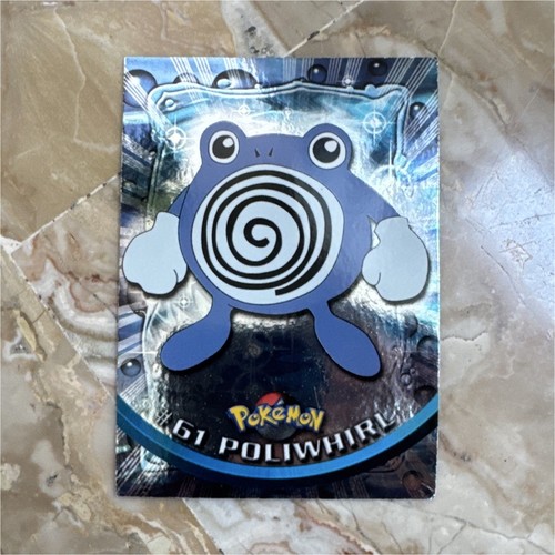 Topps pokémon poliwhirl 61 - topps,