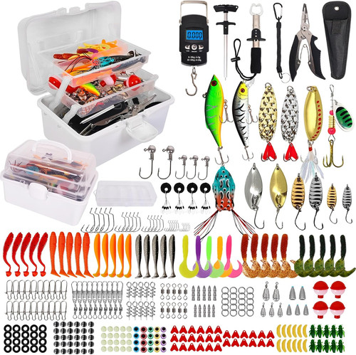 Kit pesca 213 pezzi - kit, pezzi,