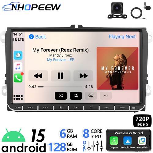 Radio 8core 128gb android - 8core, 6+128gb