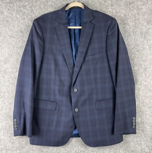 Hilburn blazer uomo 42r blu - uomo,