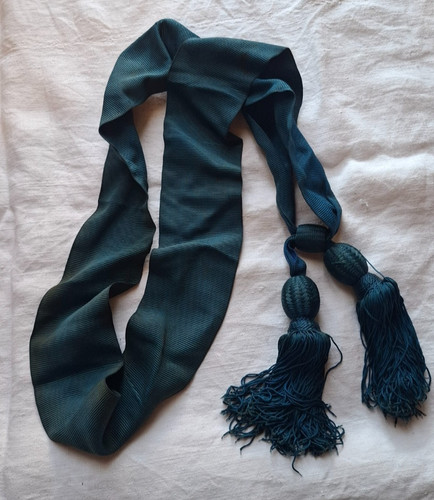 Fascia sciarpa azzurra alta - sciarpa,