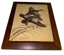 Targa in legno vintage WM
