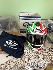 Arai casco integr moto Taglia XL Doppia Mascherina Fume Nuova Originale Arai