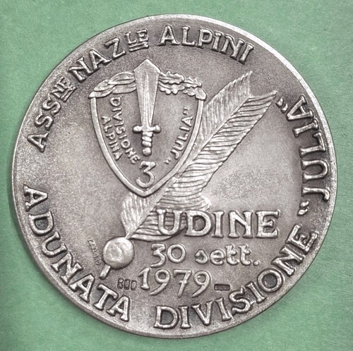 Medaglia alpini adunata - medaglia,