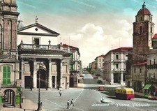 di432 cartolina lanciano, piazza plebiscito, provincia di chieti